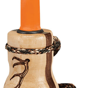 Wayne Carlton’s Calls HSWCC70167 Lil’ Heifer Cow Call Calf/Cow Sounds Walnut/Maple Wood Barrel