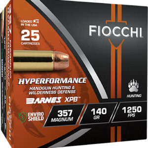 Fiocchi Hyperformance Hunt .357 Magnum 140gr XPB 25rd