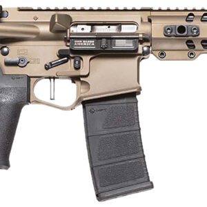 Patriot Ordnance Factory 01441 Renegade+ SBR Direct Impingement 300 Blackout 10.50″ Rail Burnt Bronze Cerakote