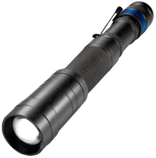 Police Security Sleuth 2.0 Flashlight — Black, AA Powered