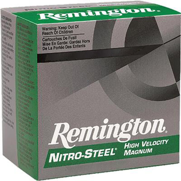 1701433_1 Remington Nitro-Steel High Velocity Magnum Loads 12 ga. 3 1/2 in. 1 1/2 oz. BB Shot 25 rd.