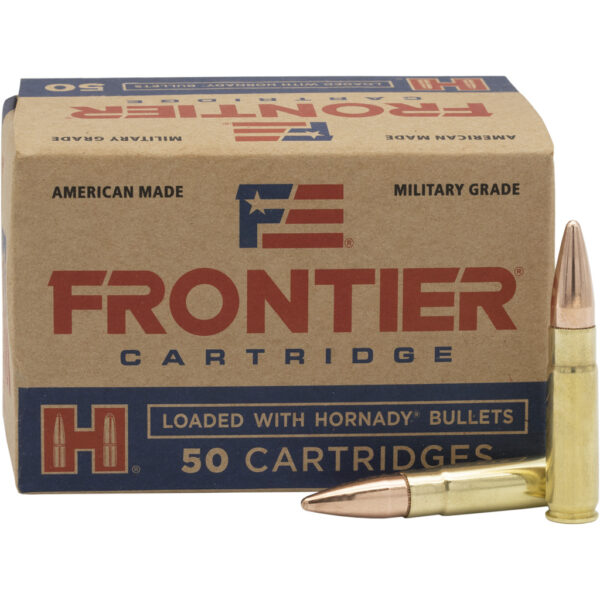 1701874_1 Hornady Frontier Rifle Ammo 300 Blackout 125 gr. FMJ 50 rd.