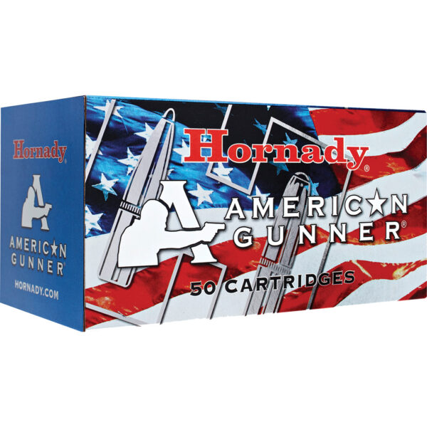 1701986_1 Hornady American Gunner Rifle Ammo 7.62×39 123 gr. HP Match 50 rd.