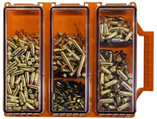 170250 Berrys Tri-Can Triple Ammo Can — Orange Plastic