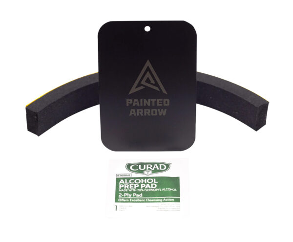 170291 Painted Arrow APP001 Mag-Pro Smart Phone Mount Black Includes Phone Plate Stabilizer Dampener Alchohol Prep Pad