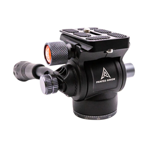 170296 Painted Arrow MAGFH1 FH1 Tripod Fluid Head Black