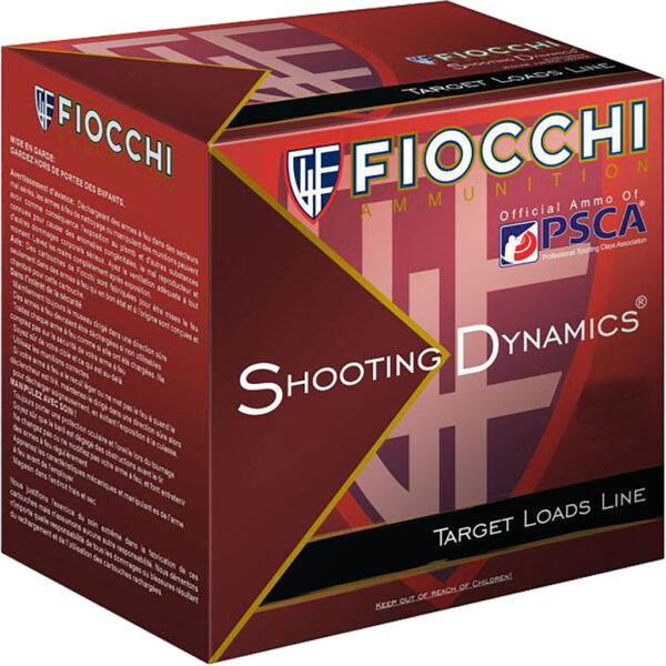 1703049_1 Fiocchi Shooting Dynamics Shotgun Loads 12 ga. 2.75 in. 1 1/8 oz. 1165 FPS 8 Shot 25 rd.