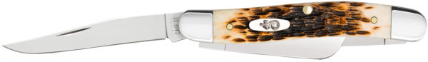 CASE Medium Stockman Amber Bone 3-Blade Pocket Knife