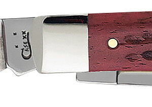 Case Trapper Pocket Worn Old Red Bone 3.25in Clip/Spey