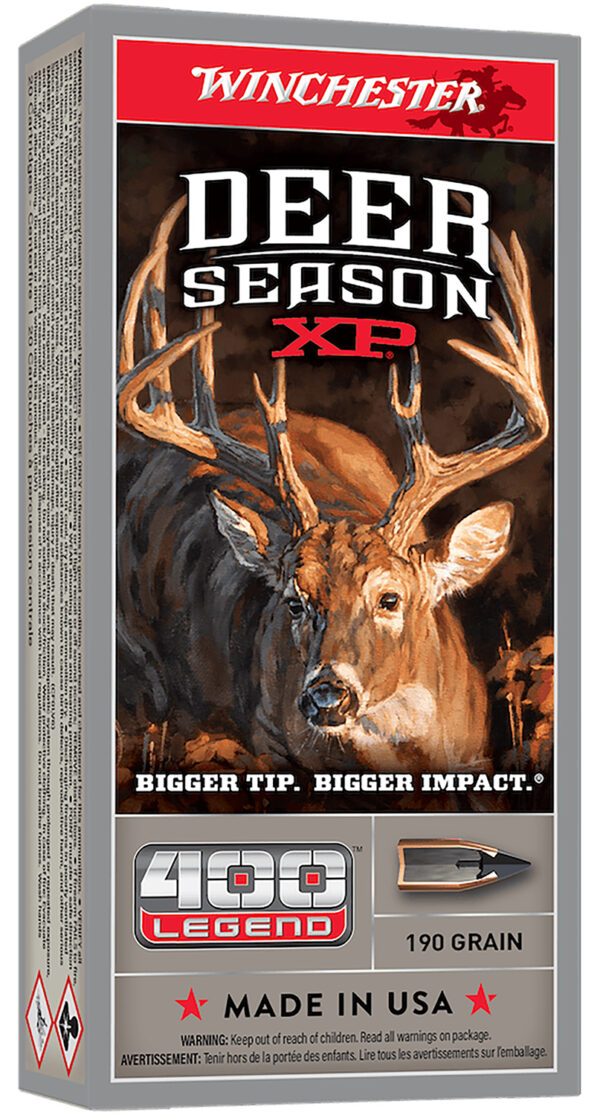 Winchester Deer Season XP .400 Legend 190 gr 20rd Box
