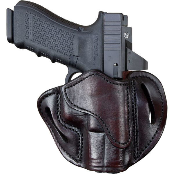 1704219_1 1791 Gunleather Optic Ready Belt Holster Size 2.1 Signature Brown Right Hand