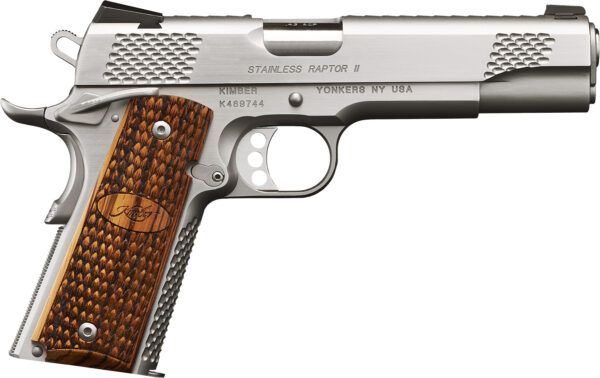 170458 KIMBER Stainless Raptor II 1911 .45 ACP 5″ Barrel