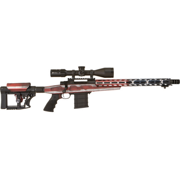 1705019_1 Howa M1500 Gen 2 American Flag Chassis Rifle 6.5 Creedmoor 16.25 in. American Flag Package