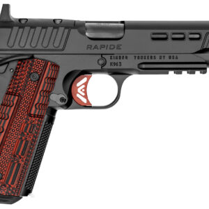 KIMBER Rapide Heat 1911 9mm KimPro II Black Red G10 9+1