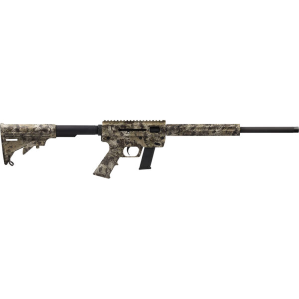 1705329_1 Just Right Carbines Gen 3 JRC Takedown Combo Rifle 9mm 17 in. Kryptek Threaded Glock Mag