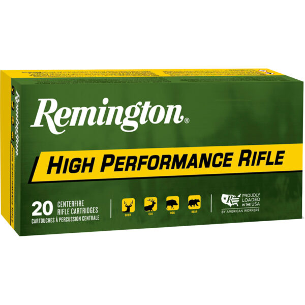 1705880_1 Remington High Performance Rifle Ammo 45-70 Govt. Full Pressure 300 gr. SJHP 20 rd.