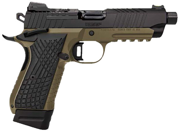 Kimber KDS9C TFS 9mm 4.6in Threaded FDE/Black