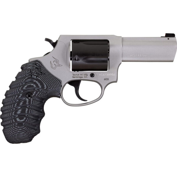 1706298_1 Taurus 605 Revolver 357 Mag. 3 in. Stainless Black Accent N.S. 5 rd.