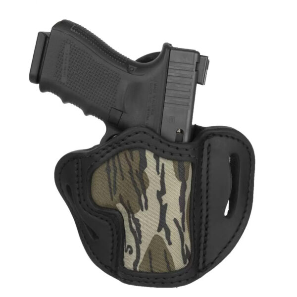1706536_1 1791 Gunleather Belt Mossy Oak Holster BH1 Stealth Black Right Hand