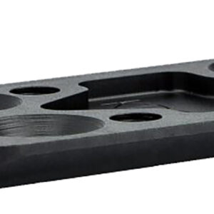 Kimber Mfg.,inc 4200422 KDS9C Dovetail Rear Sight Optic Plates Kit  Black/Blank Rear Sight