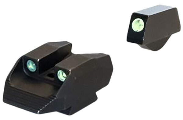 170713 Kimber Mfg.,inc ML11231 K6S Night Sight Set Green/Tritium Black Outline Front Sight-Green/Tritium Black Outline Rear Sight