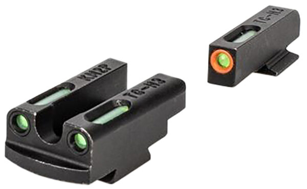 170716 Kimber Mfg.,inc 4000154 Micro 9 Trulgo TFX Pro Sight Set Green/Fiber Optic Orange Outline Front Sight-Green/Fiber Optic Black Outline Rear Sight