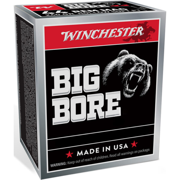 1707369_1 Winchester Big Bore Pistol Ammo 357 Mag. 157 gr. SJHP 20 rd.