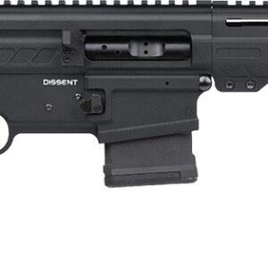 CMMG 55A830B-AB Dissent BR4 5.56 NATO 10+1 16.10″ Black Nitride Medium Taper Barrel, Black Armor Cerakote Picatinny Rail Aluminum Receiver, 13.50″ M-LOK Handguard, Magpul SGA Black Polymer Stock