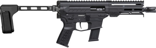 CMMG 45A250F-AB Dissent MKG 45 ACP 13rd 6.50″ 5.5″Proprietary Handguard 7075-T6 Aluminum CMMG Zeroed Grip