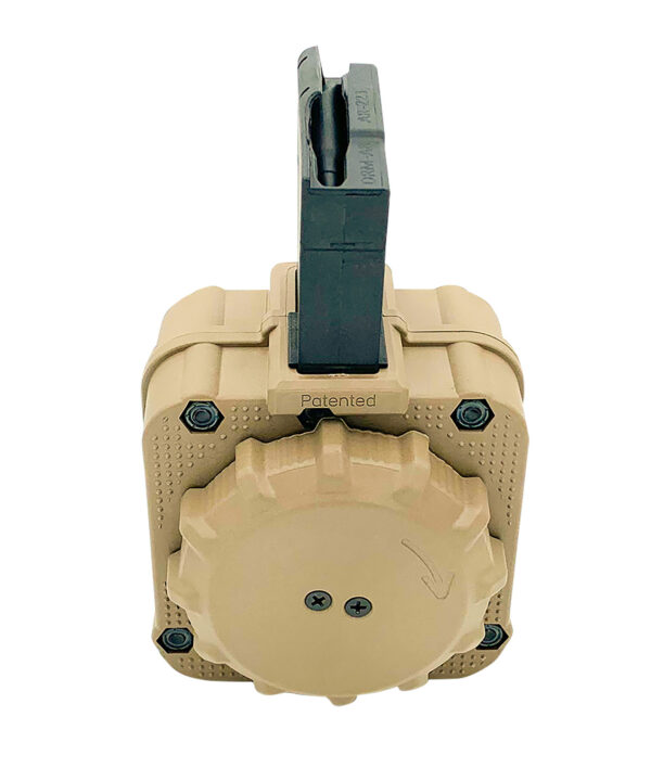 170993 ProMag DRMA8FDE 65rd AR-15 Drum Magazine 5.56/.223 FDE