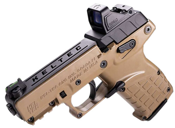Kel-Tec P17 .22 LR Optics-Ready Pistol, 16+1, Tan
