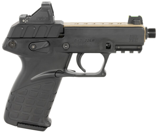 Kel-Tec P17 .22 LR 16+1 3.80″ Optic-Ready (Tan/Black)