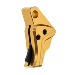 171144 Tyrant CNC TDG43TRIGGOLDBLACK I.T.T.S Trigger/Shoe Gold Fits Glock 43/43x/48