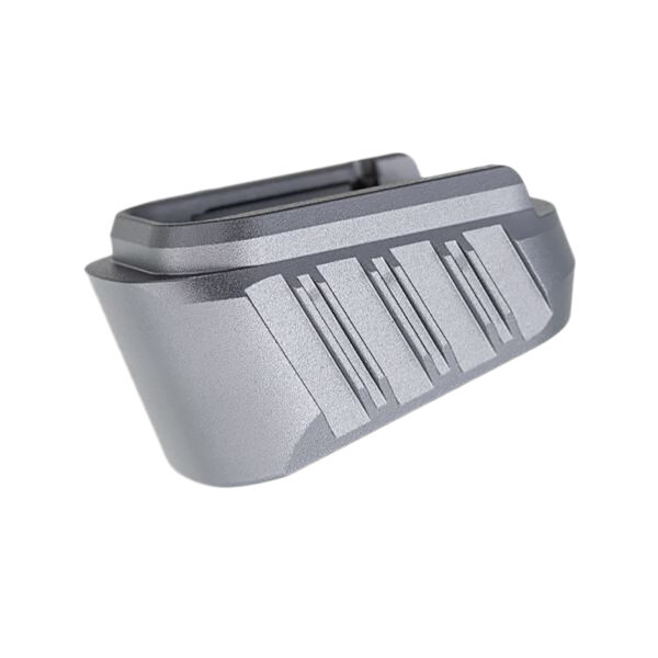 171192 TYRANT CNC +3 Magazine Extension for Springfield Hellcat — Gray