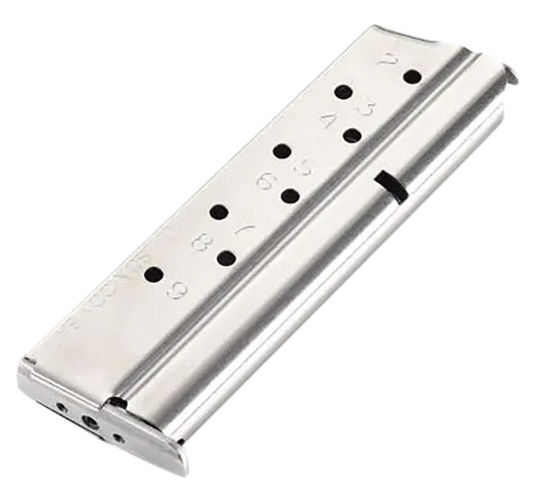 171285 Wilson Combat 9209FS9 920 9rd 9mm Fits Wilson Combat 1911 Full Size Silver Stainless Steel