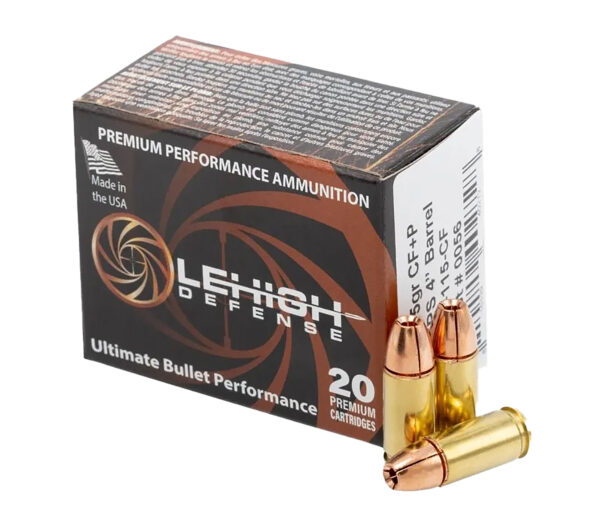171288 Wilson Combat LA9115CF 9mm 115gr 20rd Box