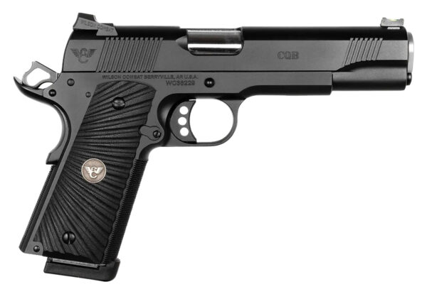 Wilson Combat CQBFS45 CQB  45 ACP 8+1 5″ Full Size Carbon Steel Slide G10 Starburst Grip