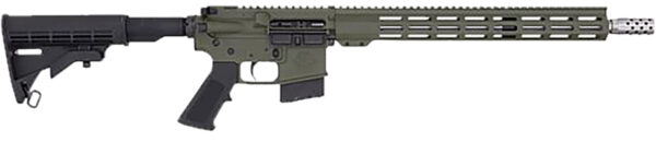 Great Lakes Firearms GL15350SSODG16 GLFA  350 Legend 5rd 18″ Stainless Threaded Barrel, OD Green Cerakote Picatinny Rail Aluminum Receiver, M-LOK Handguard, Black Synthetic Stock, Mil-Spec Grip