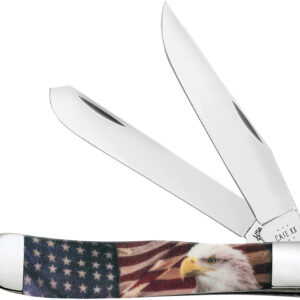 Case 10647 Patriot Trapper Folding Knife, Tru-Sharp SS