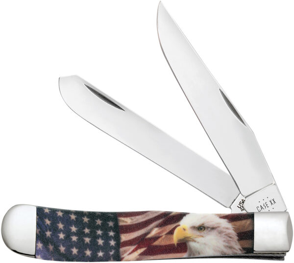 Case 10647 Patriot Trapper Folding Knife, Tru-Sharp SS