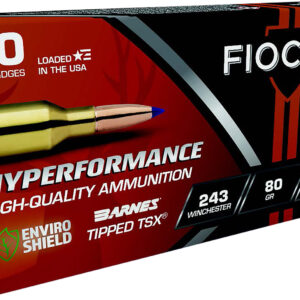 Fiocchi 243TTSX Hyperformance .243 Win 80 gr TSX 20/Box