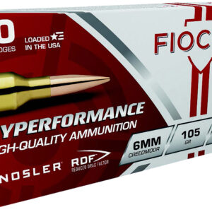 Fiocchi 6mm Creedmoor 105gr RDF 20rd Box