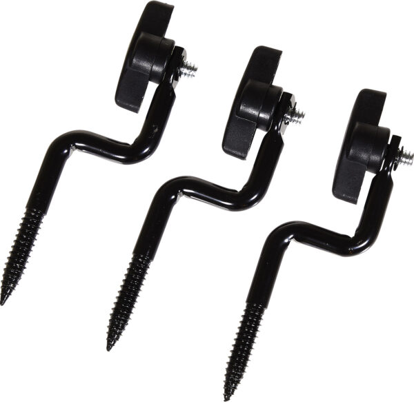 Allen 5307 Trail Camera Tree Mount Black Steel 3 Pack