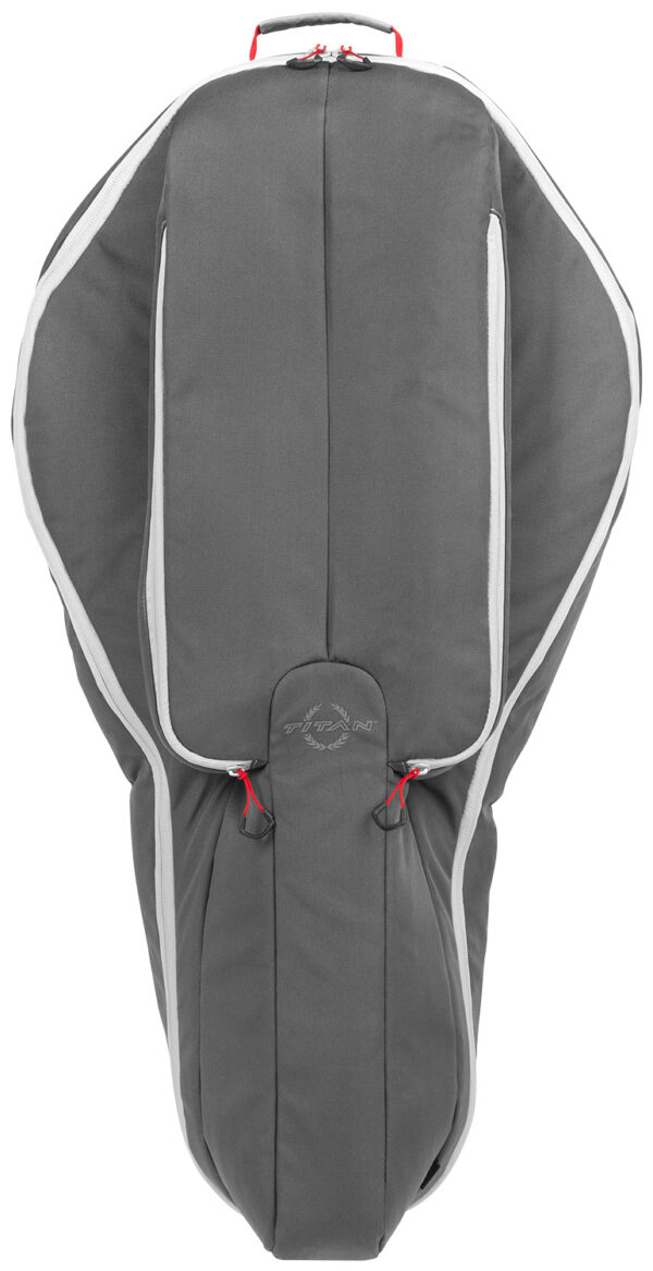 171666 Allen 6081 Krait Crossbow Case Gray/Red