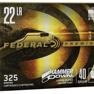 Federal HammerDown .22 LR 40gr CPHP — 325 Rounds