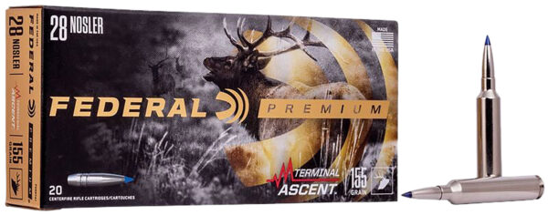 171771 Federal Premium Terminal Ascent .28 Nosler 155gr 20rd