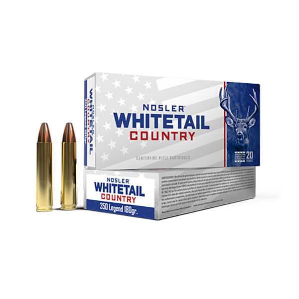 171867 Nosler Whitetail Country .350 Legend 180 gr 20rd