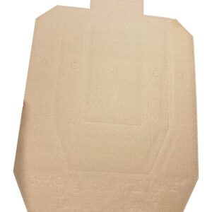 Action Target IPSC-CB IPSC/USPSA Targets  Hanging Cardboard 18″ x 30″ 100Ct
