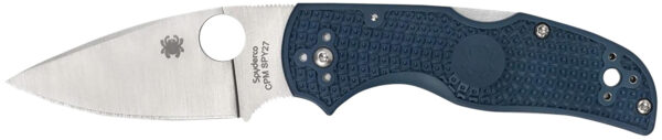 172230 Spyderco C41PCBL5 Native 5 Lightweight 2.95″ Folding Spear Point Plain CPM SPY27 SS Blade Cobalt Blue FRN Handle Includes Pocket Clip
