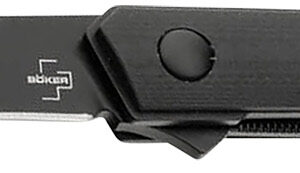 Boker 01BO329 Plus Kwaiken Air Mini Pocket 3.07″ Plain Black G10 Handle